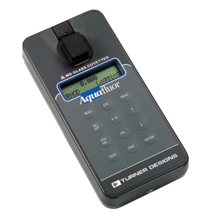 AquaFluor Handheld Flourometer and Turbidimeter